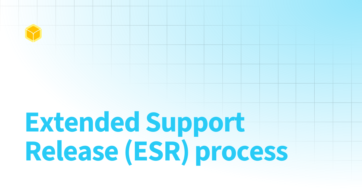 Extended Support Release (ESR) process | balena docs